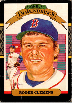 1987 Donruss Super Diamond Kings Roger Clemens #2