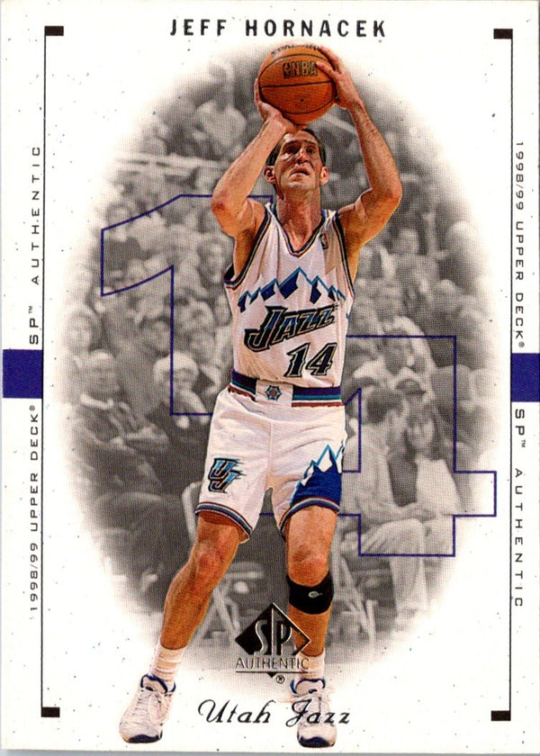 1998 SP Authentic Jeff Hornacek #85