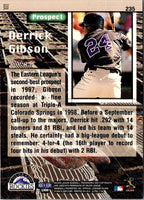 1999 Ultra Derrick Gibson #235