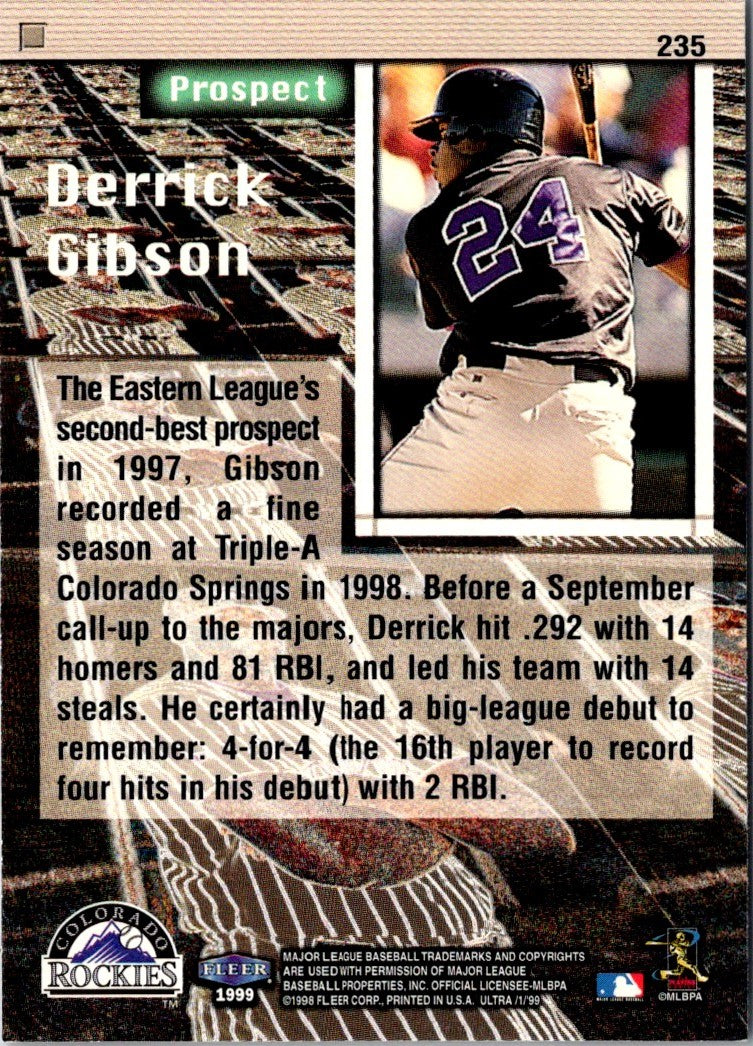 1999 Ultra Derrick Gibson