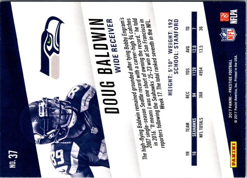 2017 Panini Prestige Doug Baldwin