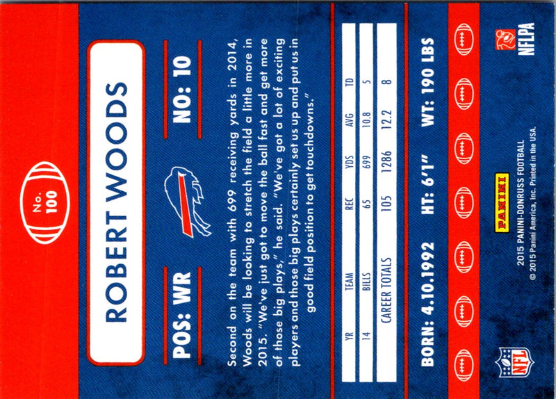 2015 Donruss Robert Woods