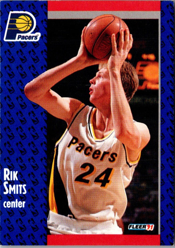 1991 Fleer Rik Smits #86