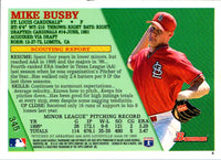 1996 Bowman Foil Mike Busby #345