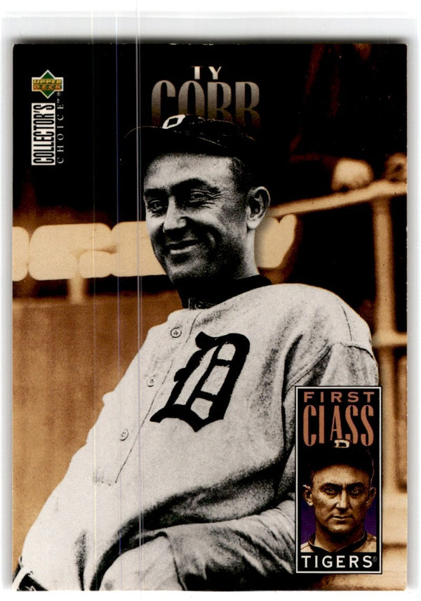 1996 Collector's Choice Silver Signature Ty Cobb #501
