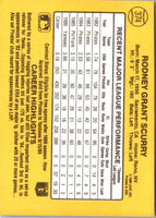 1987 Donruss Rod Scurry #374