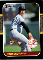 1987 Donruss Rod Scurry #374