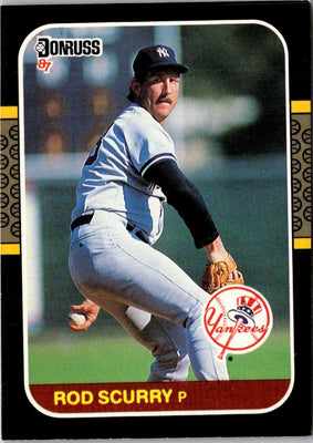 1987 Donruss Rod Scurry #374