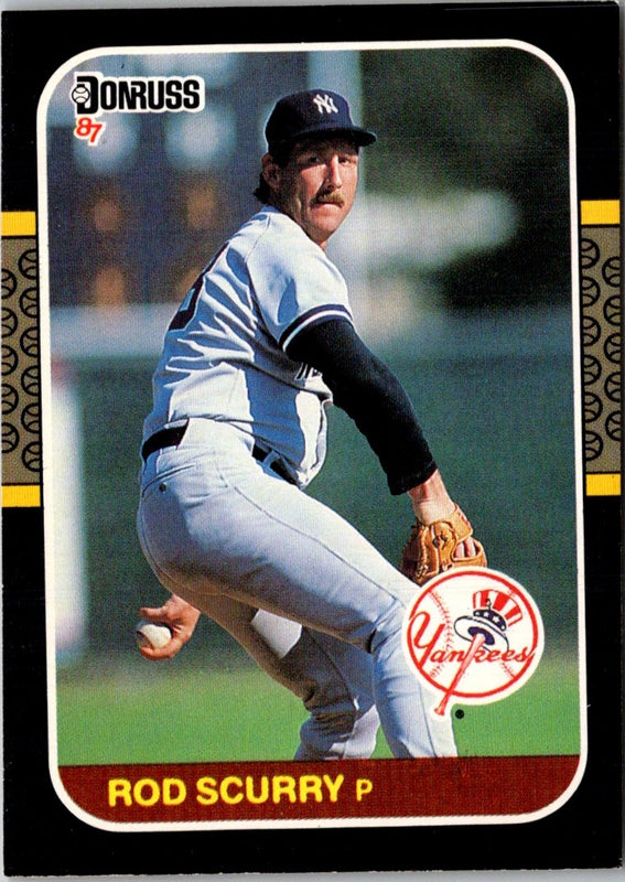 1987 Donruss Rod Scurry #374