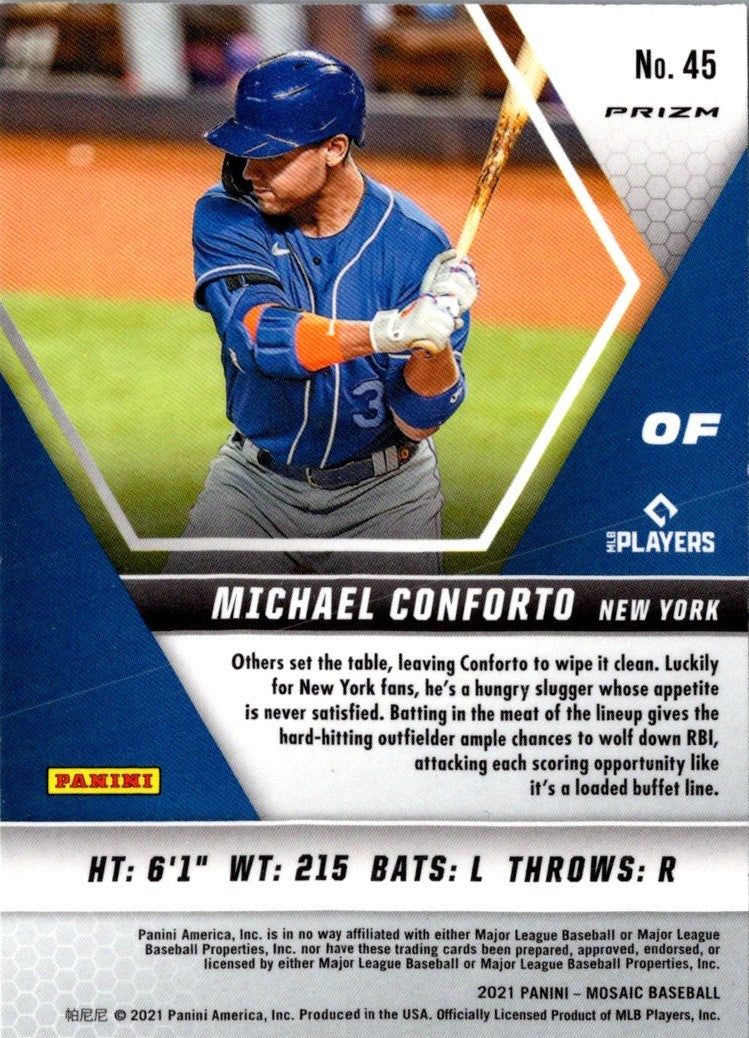 2021 Panini Mosaic Michael Conforto