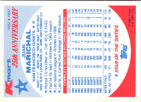 1987 Topps Kmart 25th Anniversary Juan Marichal #6