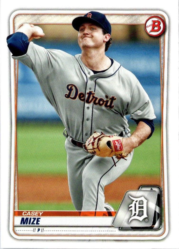 2020 Bowman Prospects Casey Mize