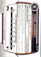 2023 Bowman Draft Chase Jaworsky #BD-45 Rookie