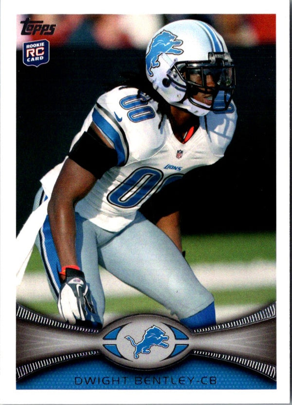 2012 Topps Dwight Bentley #318 Rookie