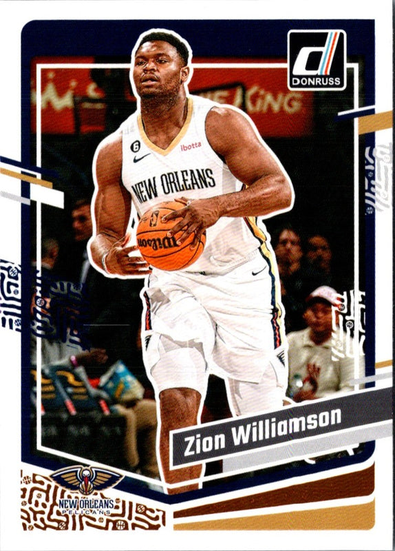 2023 Donruss Zion Williamson #122