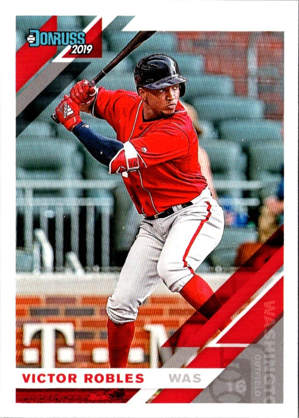 2019 Donruss Red Victor Robles #174