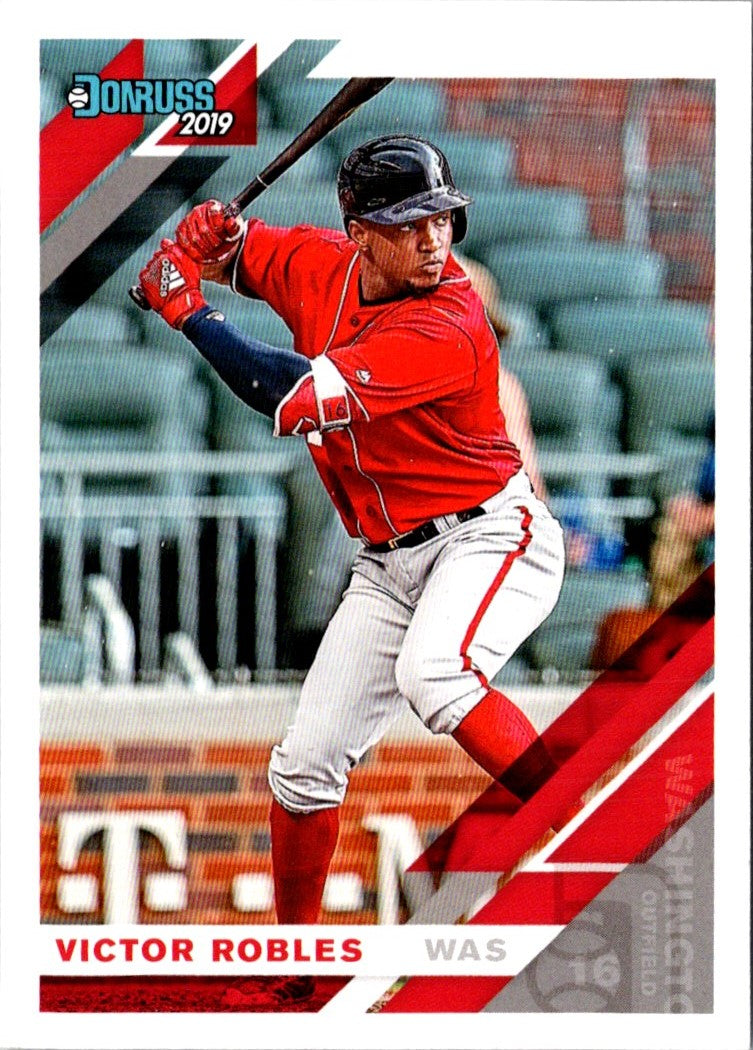 2019 Donruss Red Victor Robles