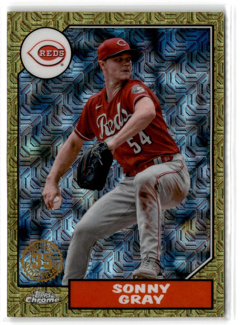 2022 Topps 1987 Baseball Chrome Sonny Gray