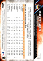 2016 Topps Mini Jose Fernandez #118