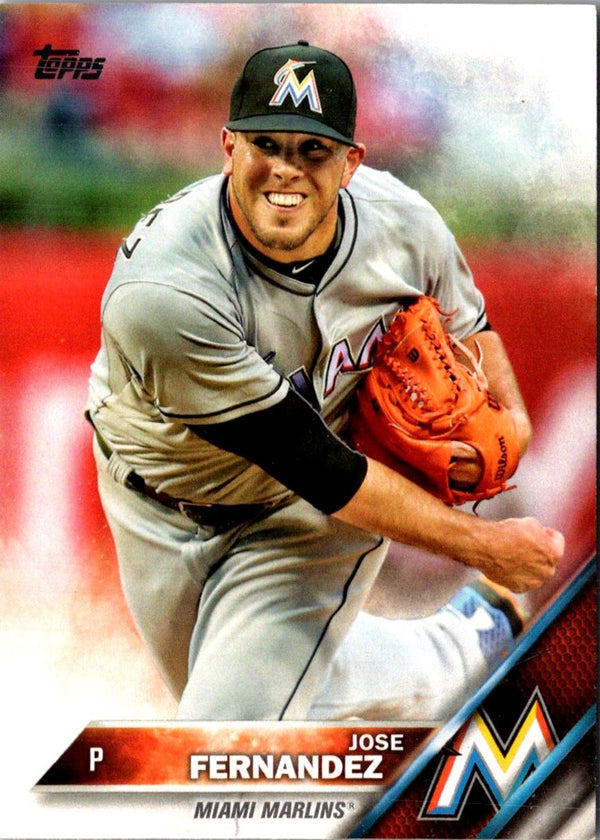 2016 Topps Mini Jose Fernandez #118