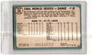 1965 Topps World Series Game 2 - Stottlemyre Wins