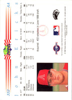 1992 Classic Best John Ericks #332