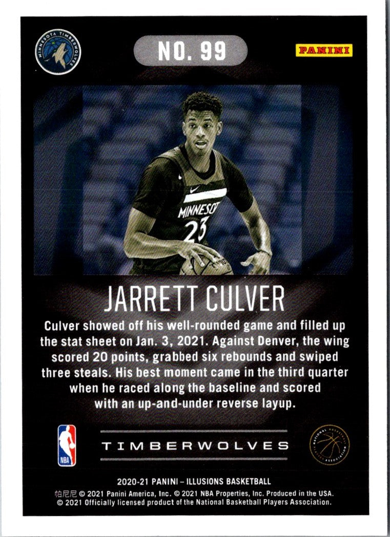 2020 Panini Illusions Jarrett Culver