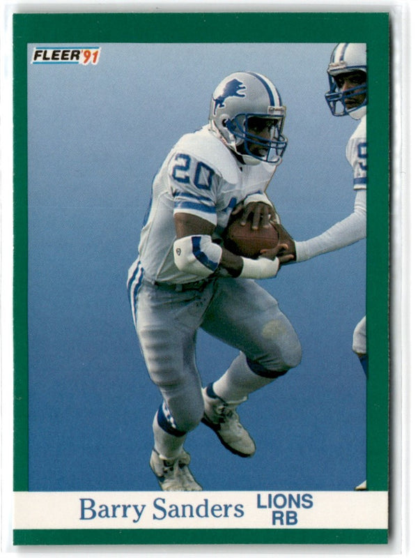 1991 Fleer Barry Sanders #247