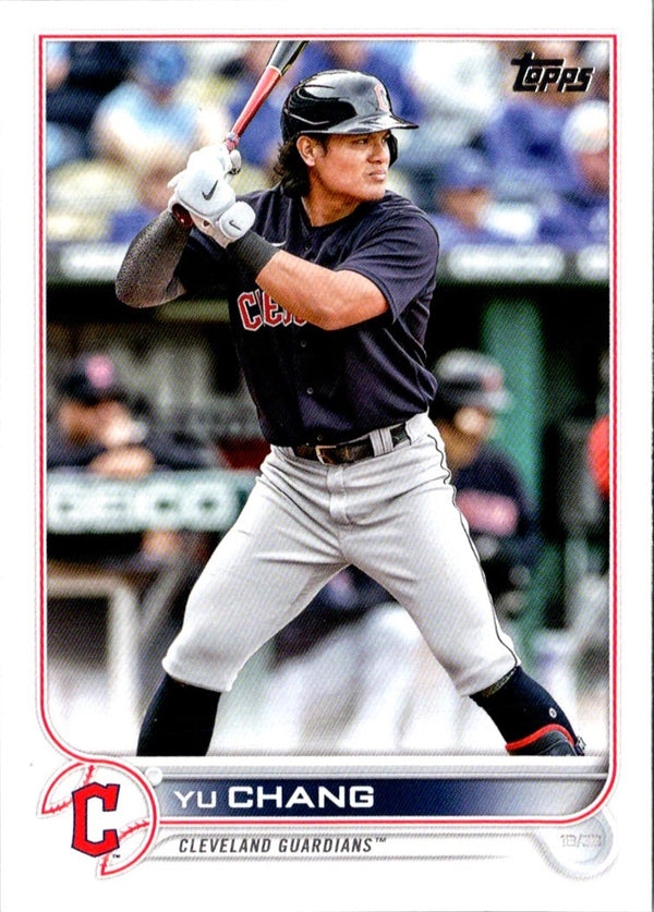 2022 Topps Update Yu Chang #US203