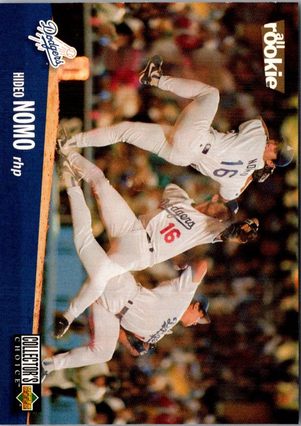 1996 Upper Deck Nomo Collection Jumbos Hideo Nomo #6