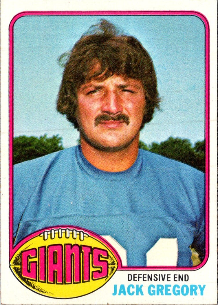 1976 Topps Jack Gregory