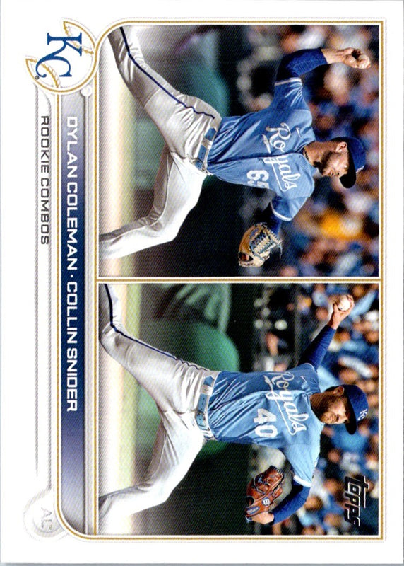 2022 Topps Collin Snider/Dylan Coleman #US147