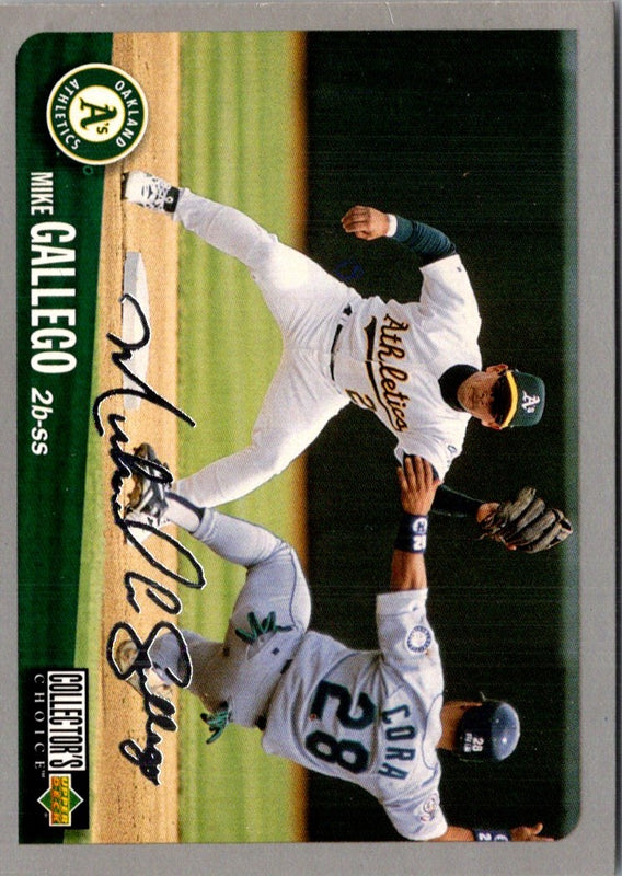 1996 Collector's Choice Mike Gallego #242