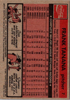 1981 Topps Coca-Cola Boston Red Sox Frank Tanana #7