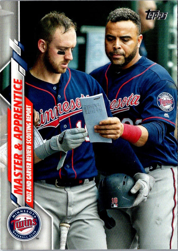 2020 Topps Master & Apprentice (Mitch Garver/Nelson Cruz) #18