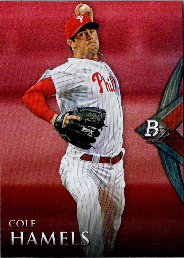 2014 Bowman Platinum Cole Hamels #42