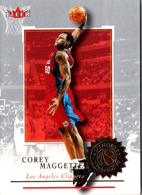 2000 Fleer Authority Corey Maggette #77