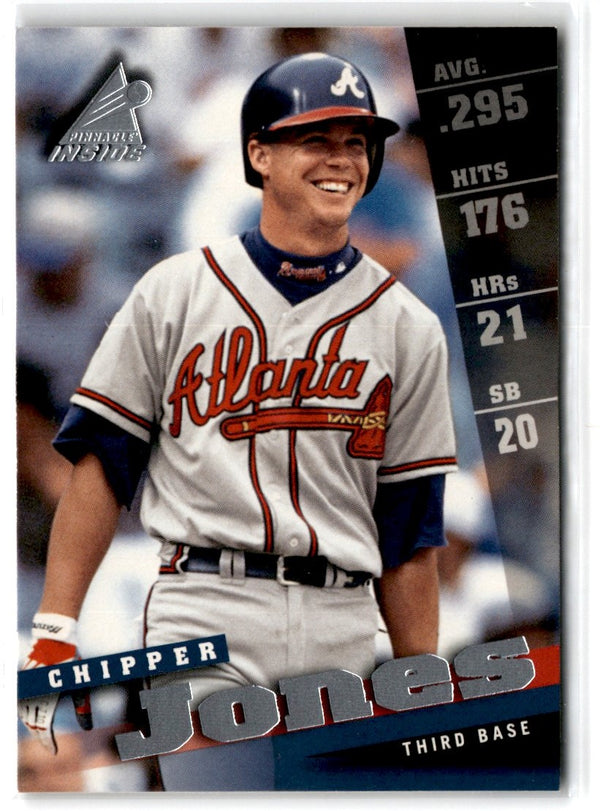 1998 Pinnacle Inside Chipper Jones #10