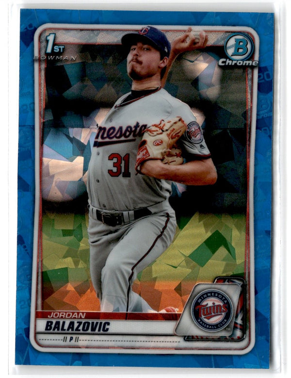 2020 Bowman Chrome Prospects Sapphire Jordan Balazovic #BCP-123