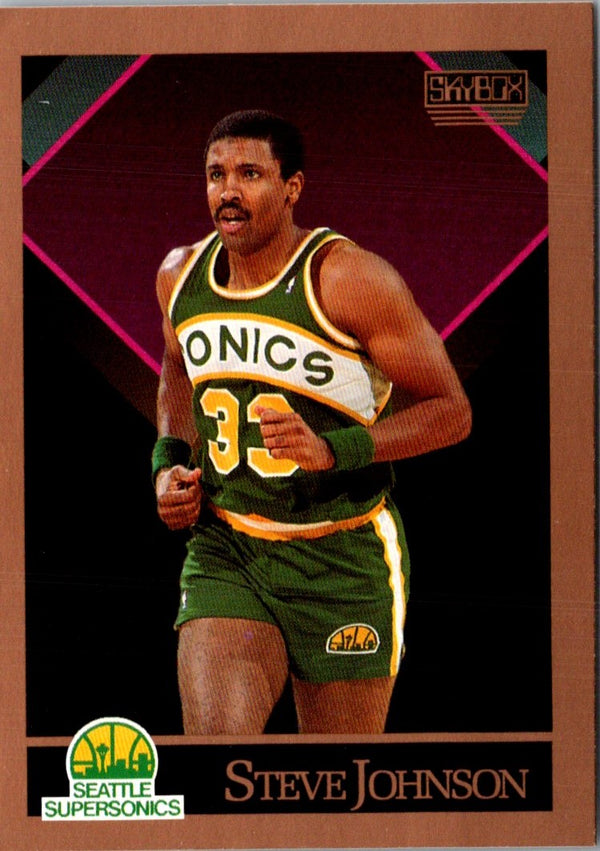 1990 SkyBox Steve Johnson #267