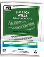 2020 Donruss Optic Green Velocity Jedrick Wills #119