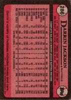 1989 Topps Darrin Jackson #286