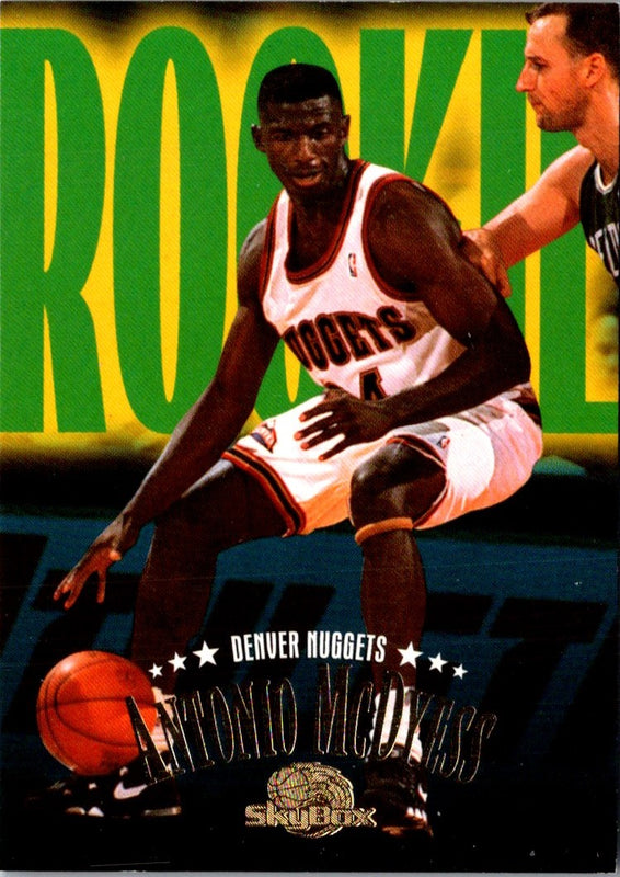 1996 SkyBox Premium NBA Pick-Up Game Sweepstakes Stickers Denver Nuggets #7