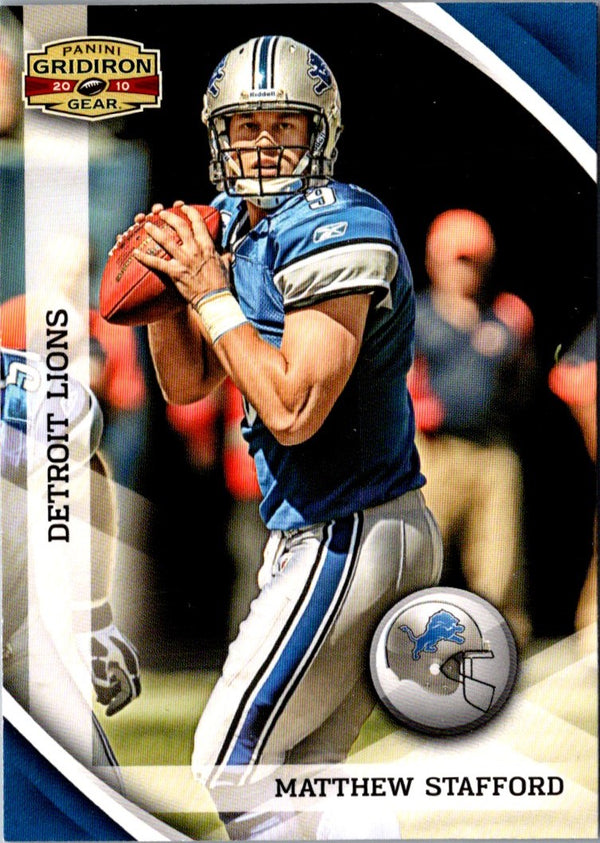 2010 Panini Gridiron Gear Matthew Stafford #48