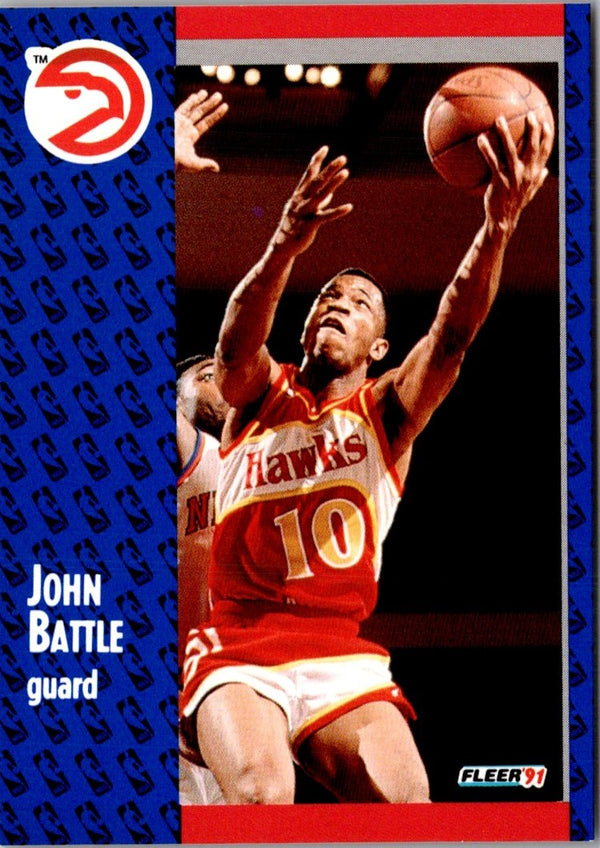1991 Fleer John Battle #1