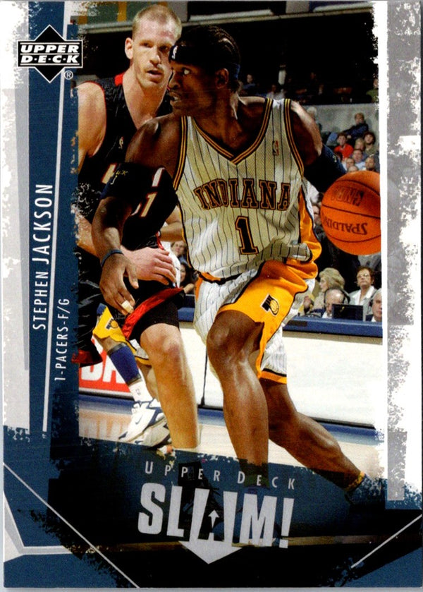 2005 Upper Deck Slam Stephen Jackson #32