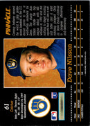 1993 Pinnacle Dave Nilsson