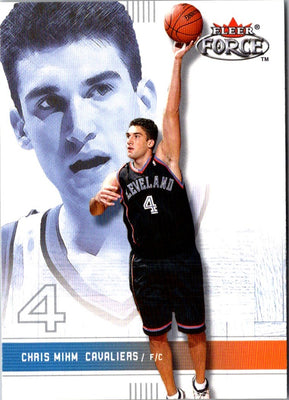 2001 Fleer Force Chris Mihm #23
