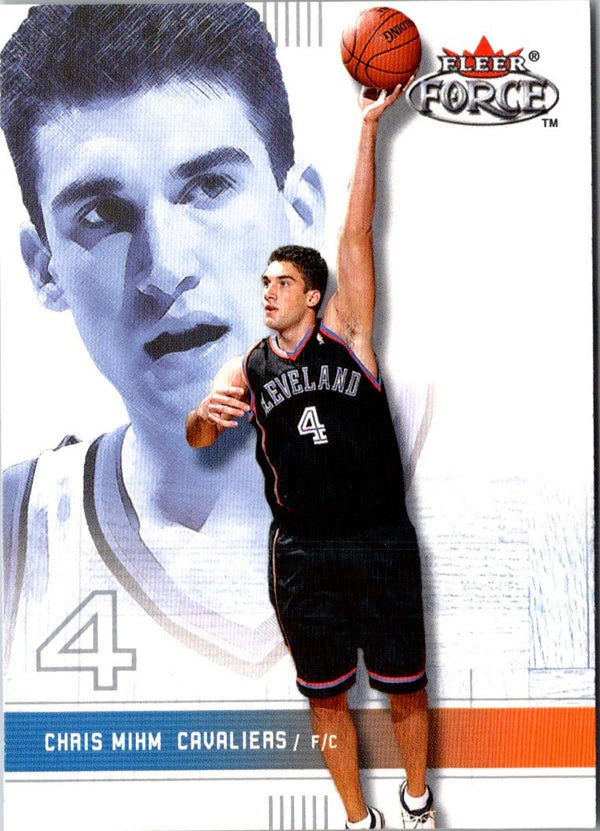 2001 Fleer Force Chris Mihm #23