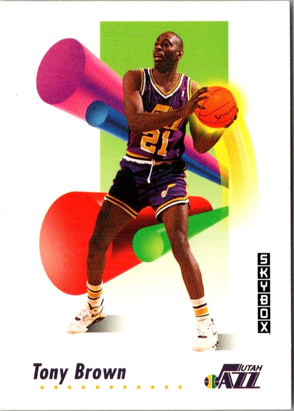 1991 SkyBox Tony Brown #278